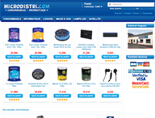 Tablet Screenshot of microdistri.com